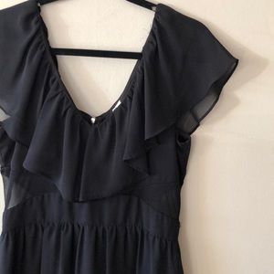 Black Formal Dress with Cutouts!